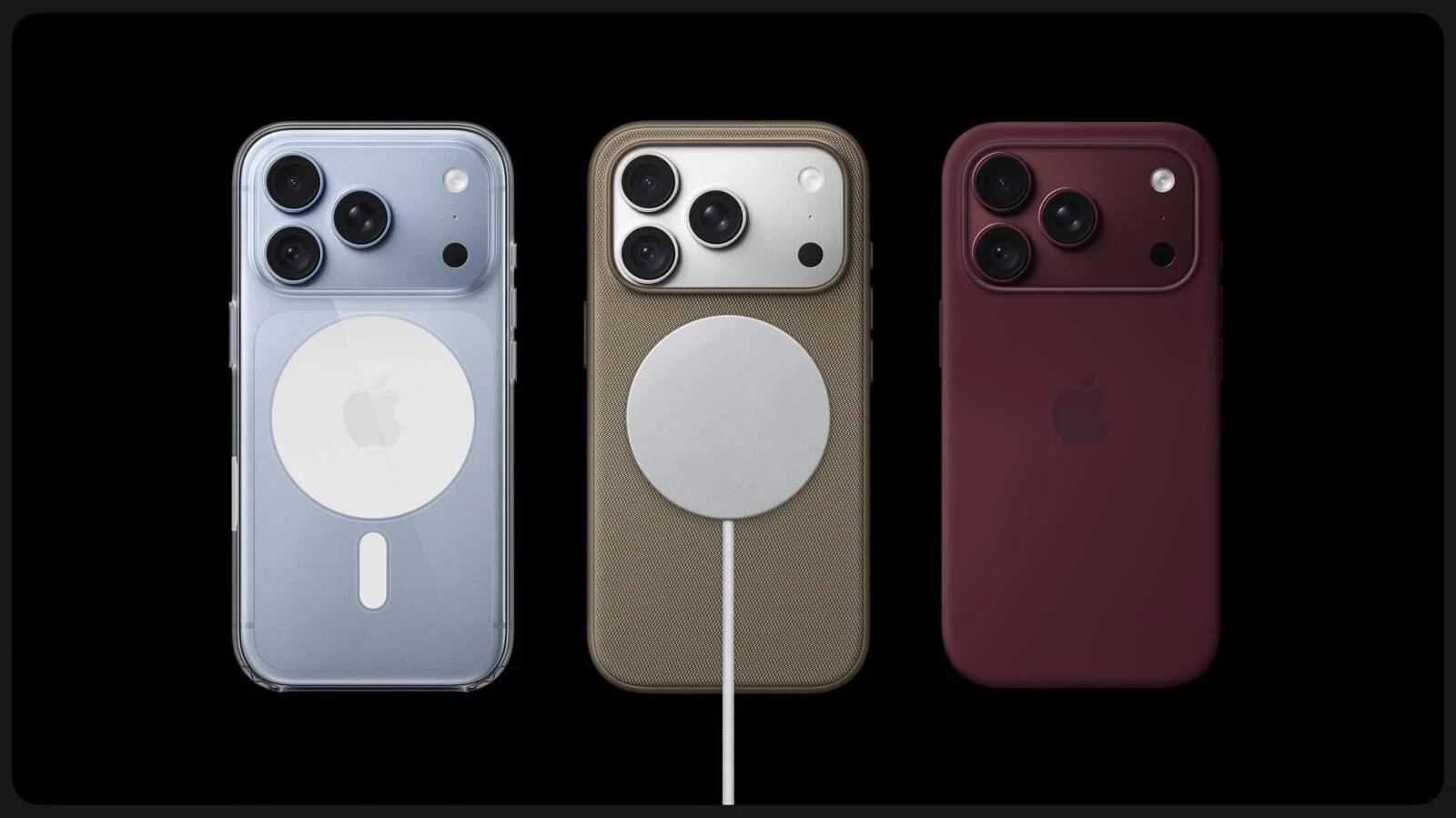 Clear, TechWoven, and silicone cases for the iPhone 18 Pro
