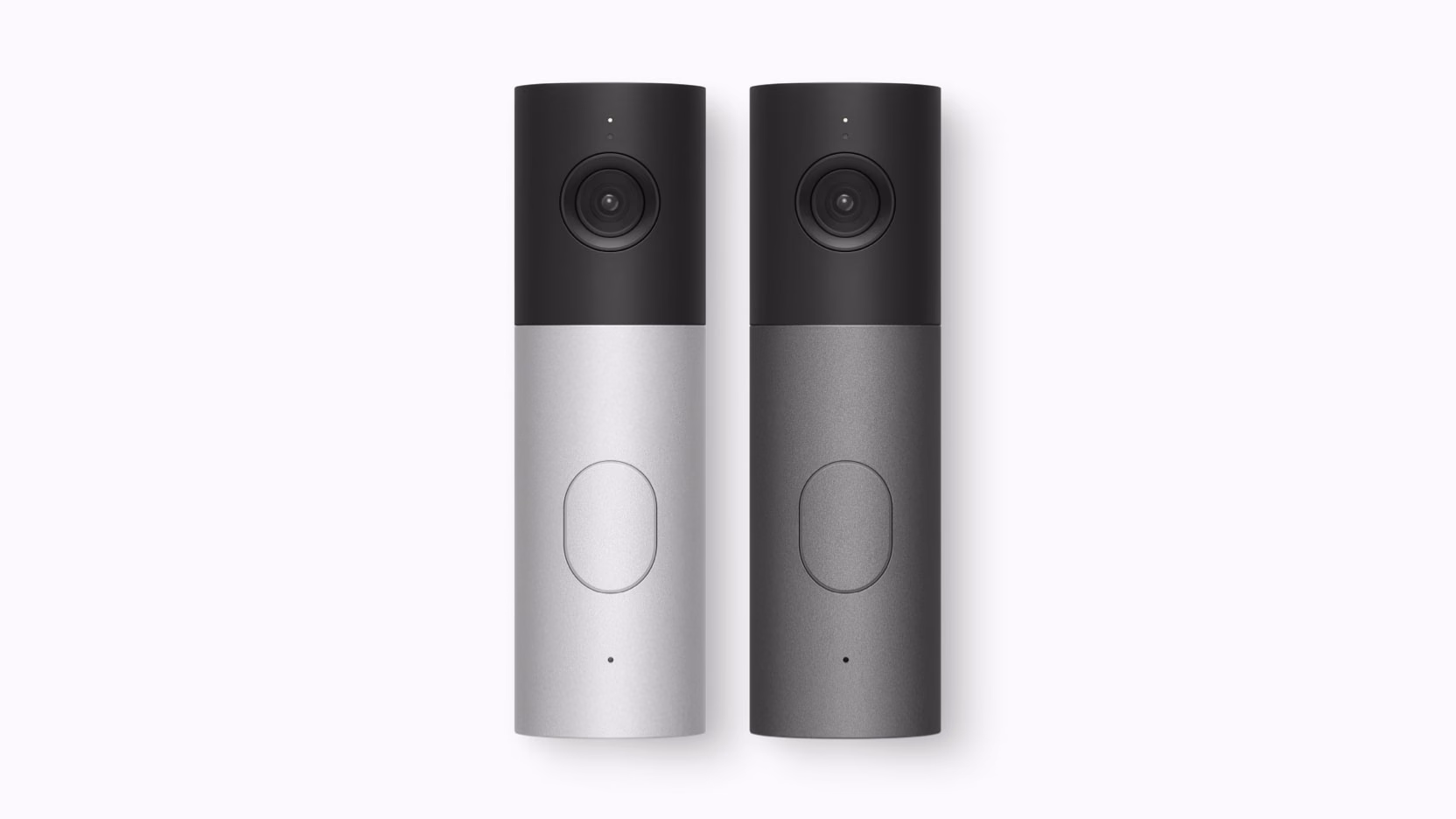LG Video Doorbell Wired in Essence Graphite and Essence Silver finish