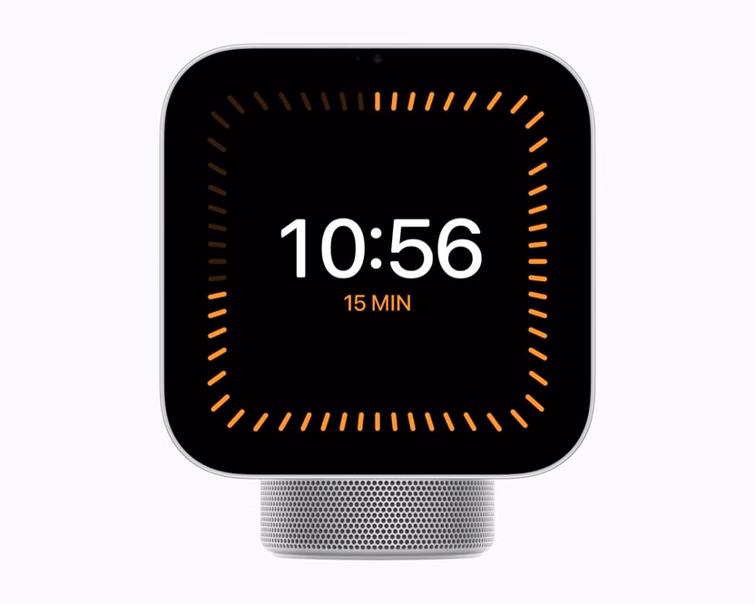 Active kitchen timer on HomeView