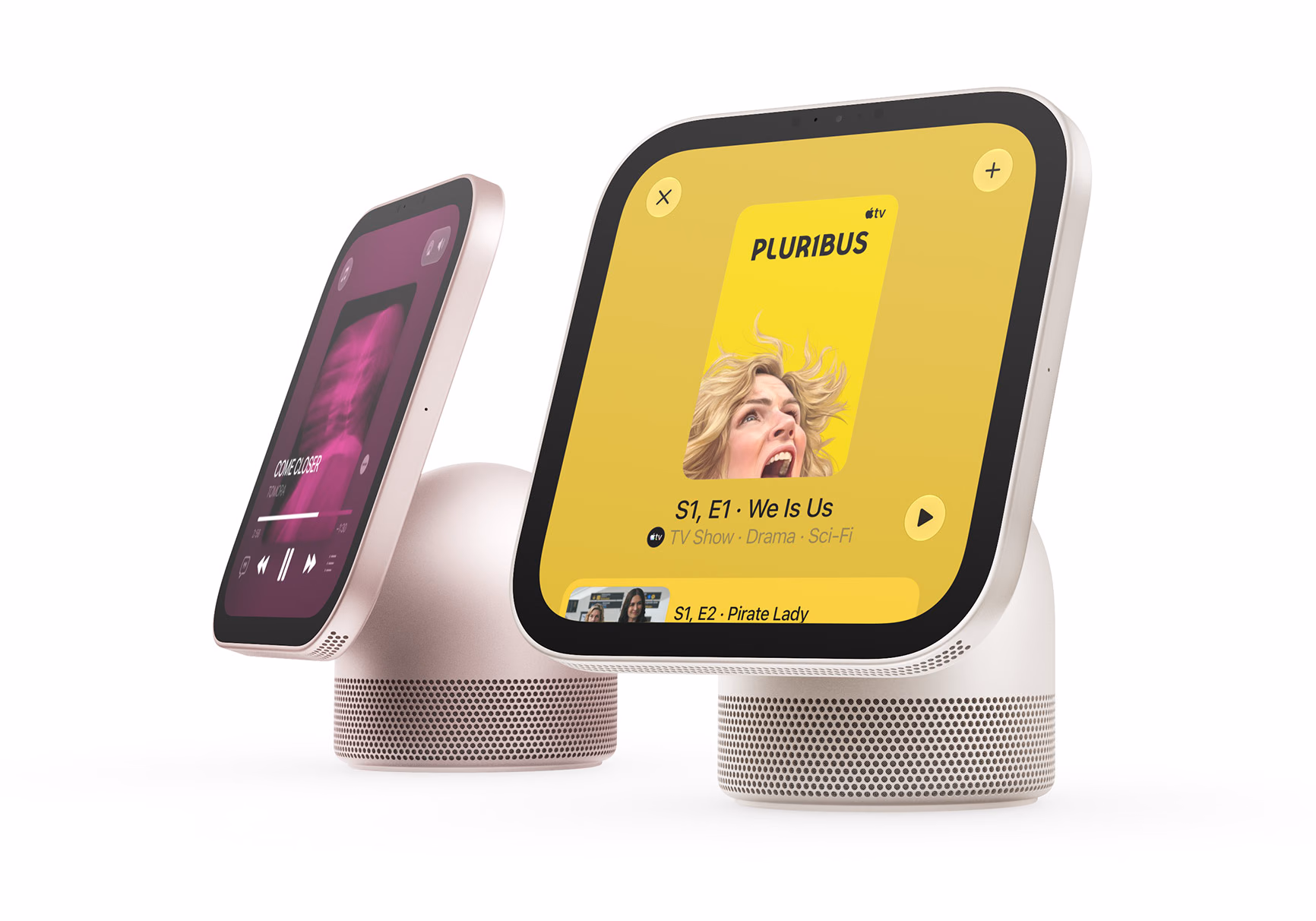 HomeView showing music and an Apple TV series