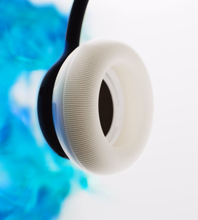 Beats 360 with active noise cancellation turned on