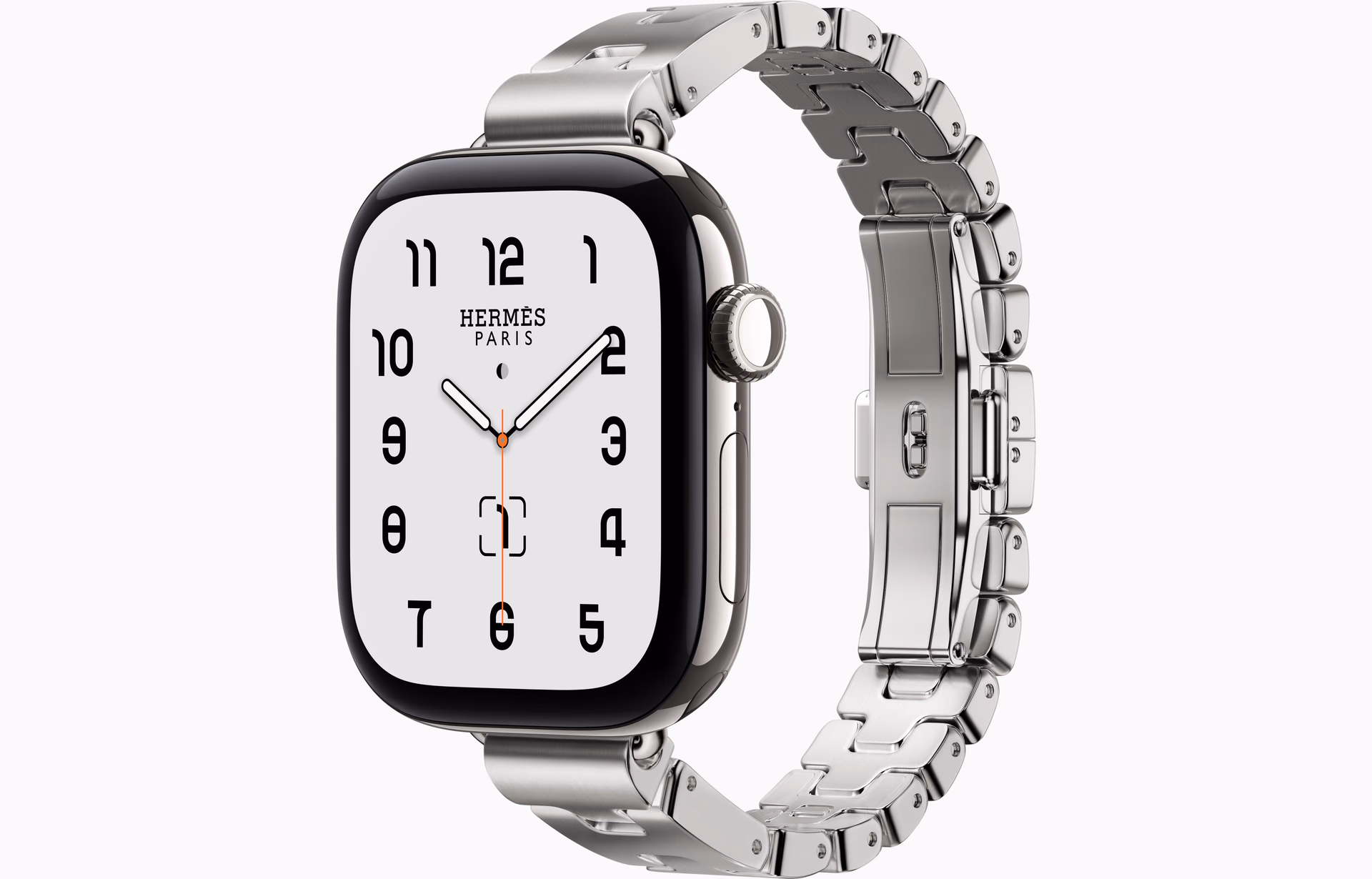 Apple Watch Hermès with the narrower Grand H Fin band