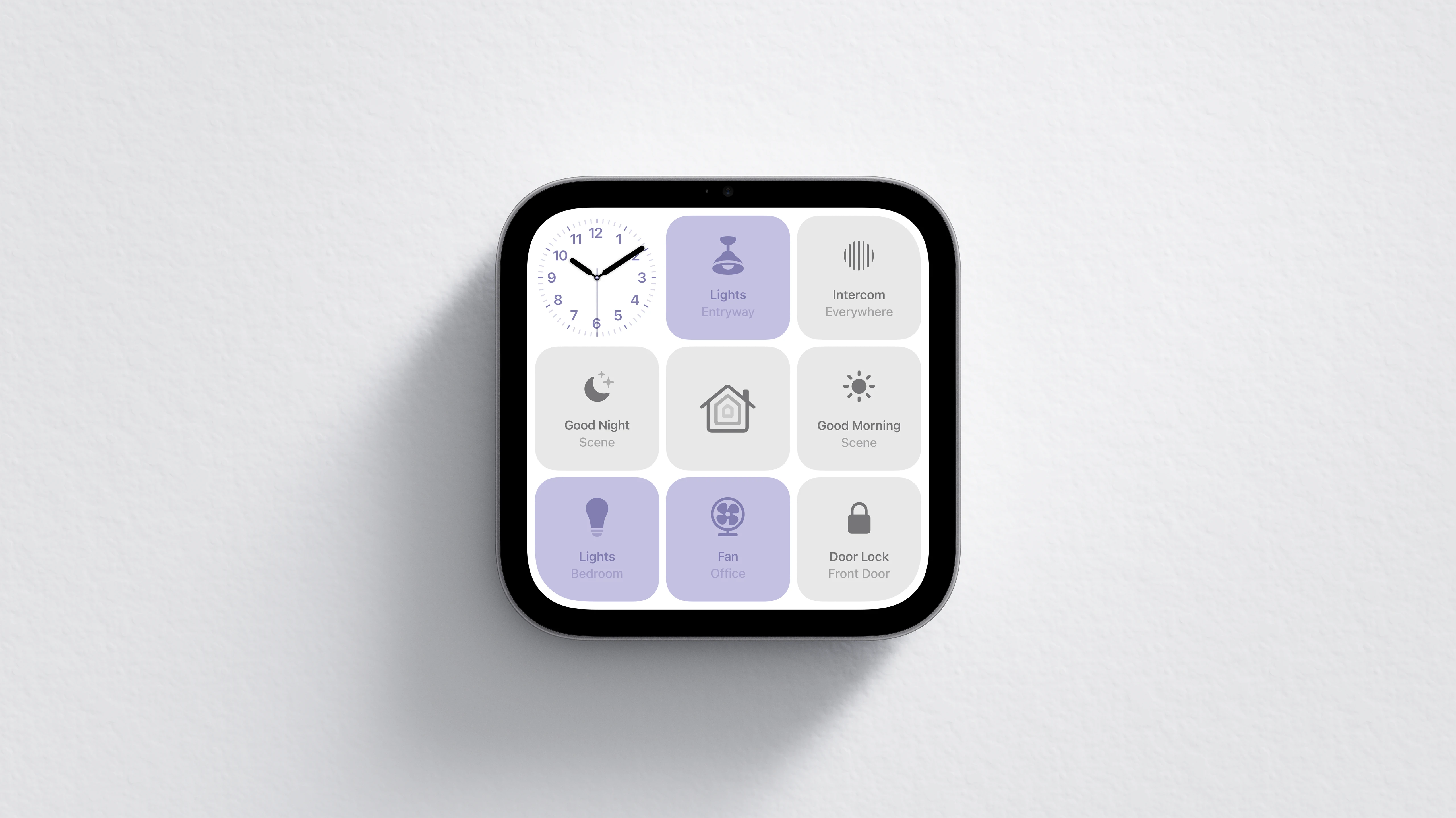 HomeView Wall Mounted with Apple Home controls