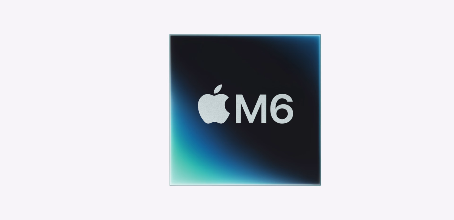 M6 chip logo on a light background