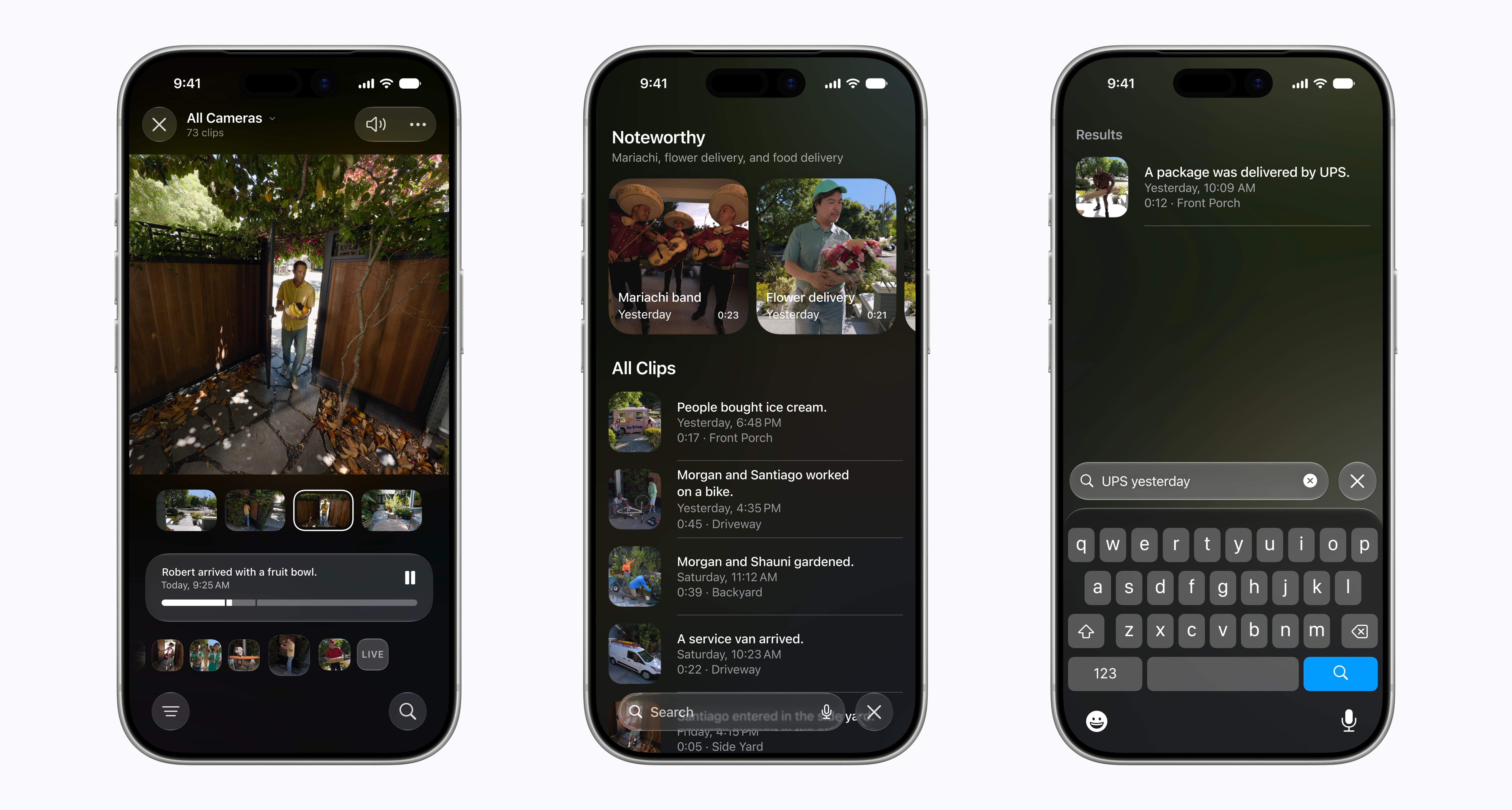 La app Home genera descripciones de los clips de las cámaras en iOS 27