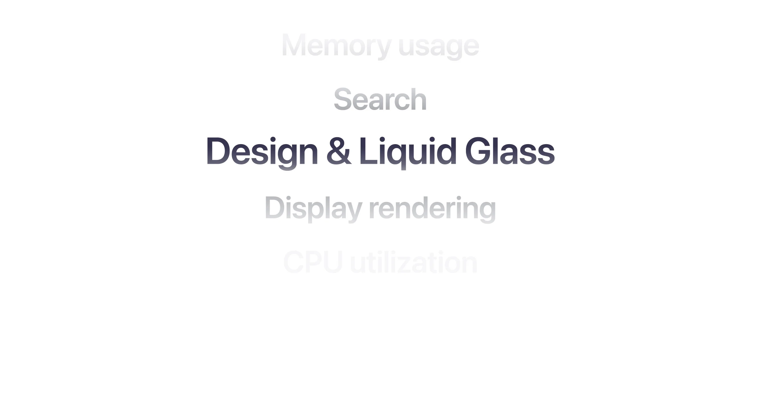 Apple resalta Diseño y Liquid Glass entre las áreas que mejora iOS 27