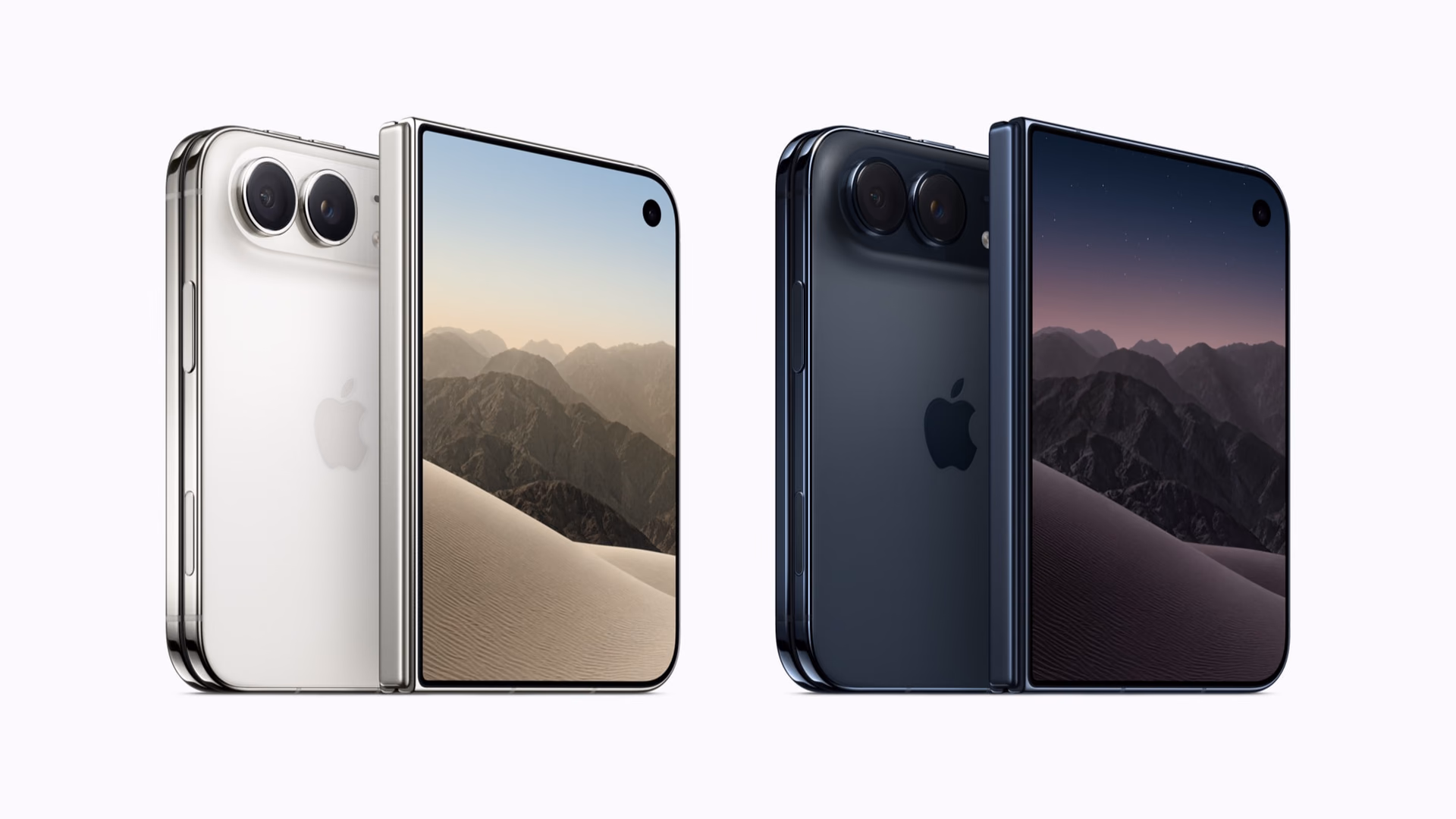 iPhone Duo en Star White y Night Sky