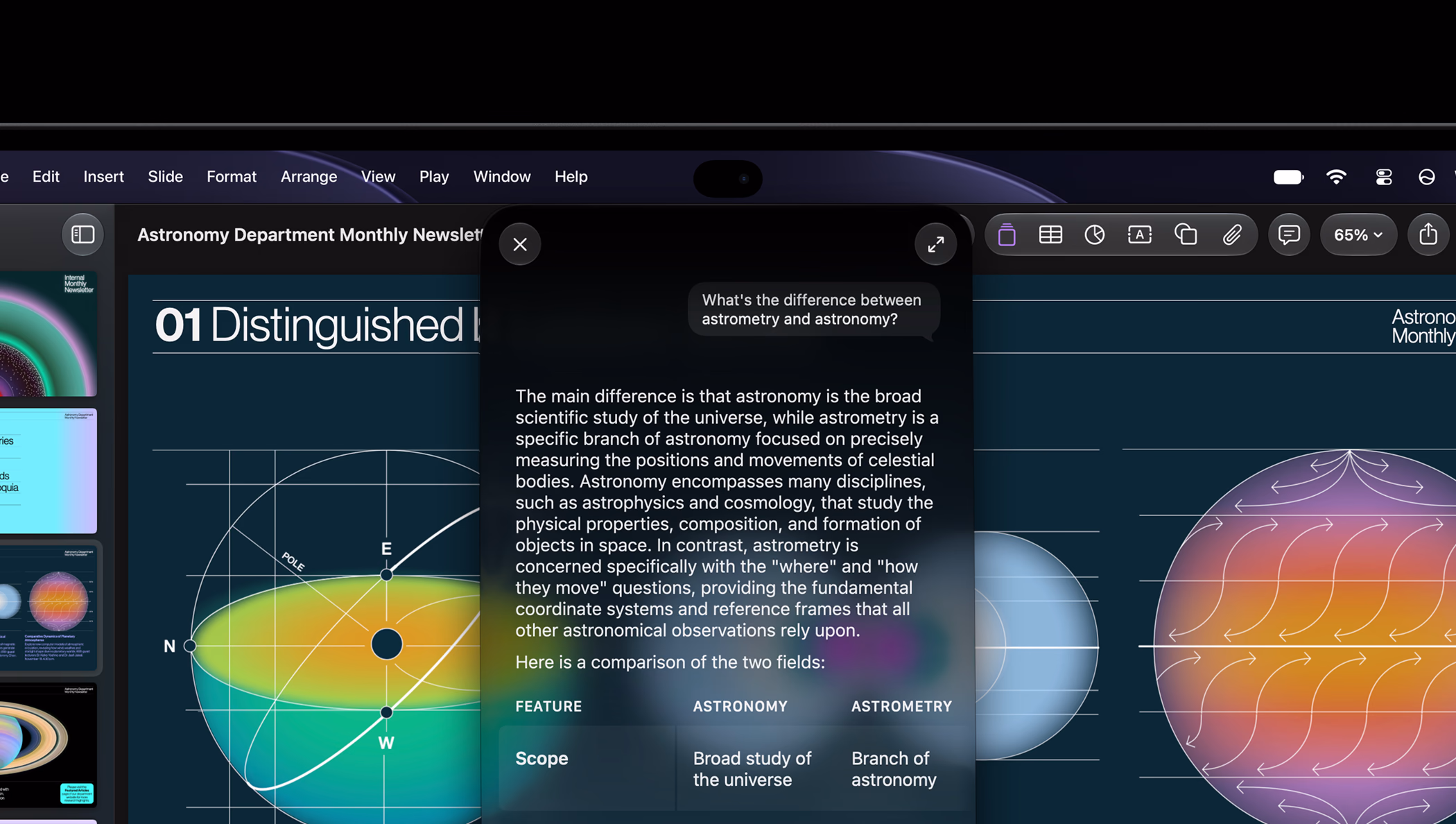 Siri AI en la Dynamic Island sobre Adobe After Effects