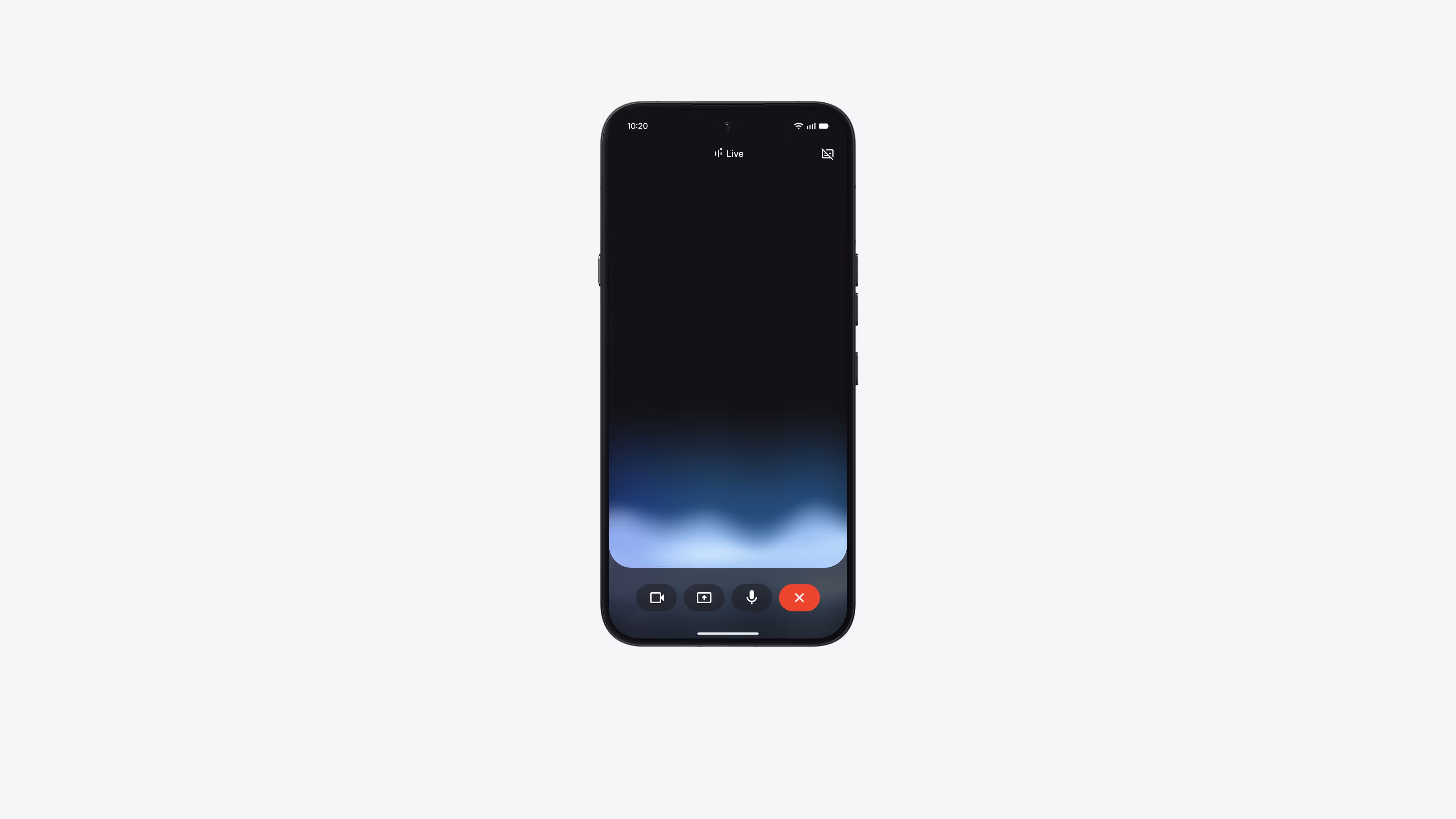 Sesión de asistente por voz en marcha en la pantalla del Nothing Phone (4a) Pro
