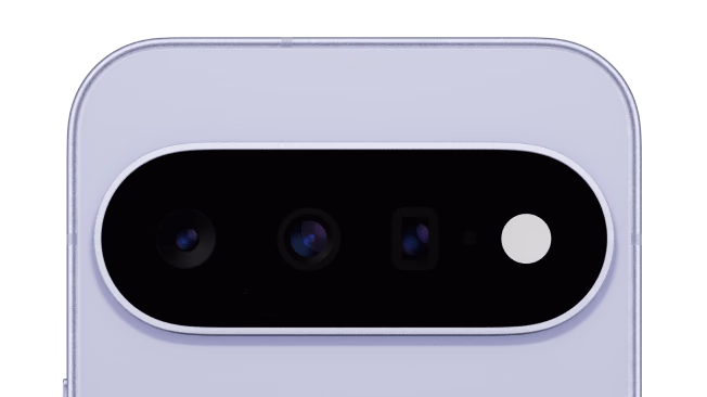 Módulo de cámara del Pixel 11 con tres lentes y flash, sin anillo de HiLight