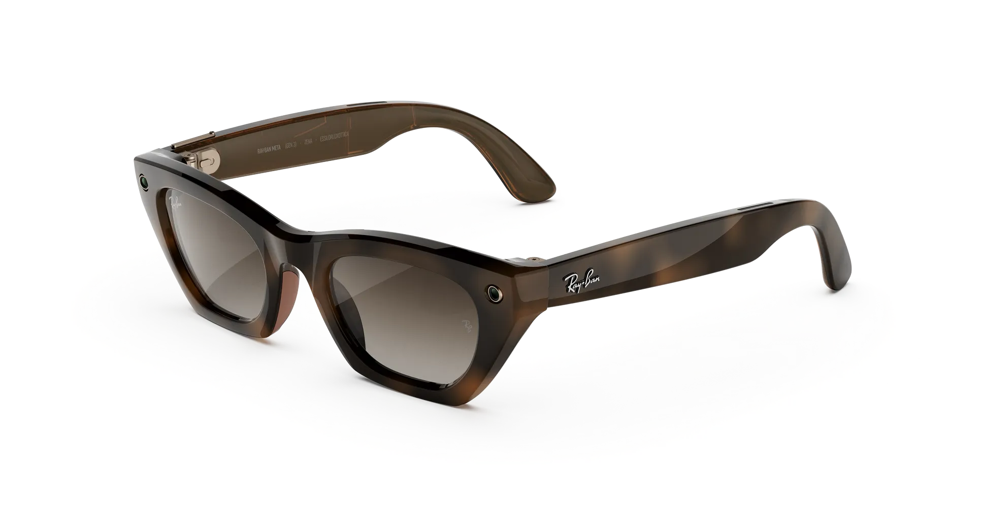 Ray-Ban Meta Gen 3 Zena with brown cat-eye frame